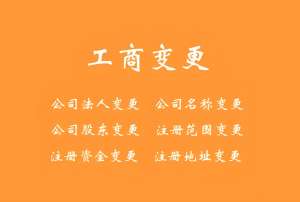 芜湖工商变更的标准和注意事项