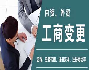 芜湖工商变更分为哪些种类