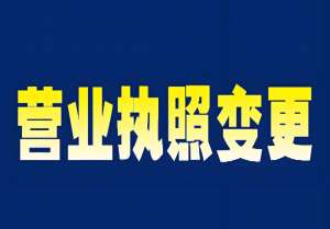 芜湖执照变更核心关键点